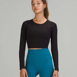 lululemon athletica Ebb to Street Long Sleeve
Black
